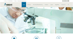 Desktop Screenshot of ambienthealthcare.org